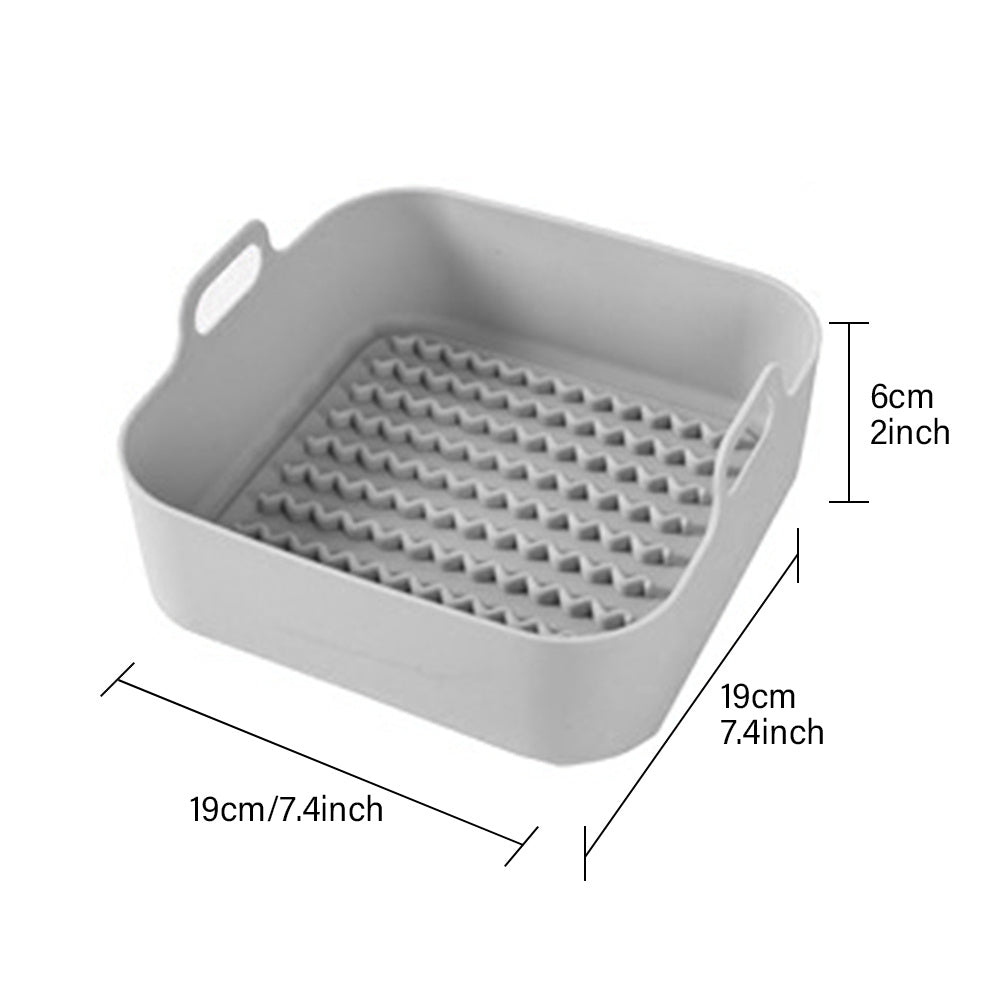 Air Fryer Silicone Pot Replacement Of Parchment Paper Liners No More Cleaning Basket After Using The Air Fryer Food Safe Air Fryers Oven Accessories