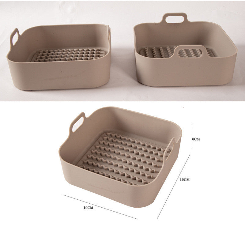 Air Fryer Silicone Pot Replacement Of Parchment Paper Liners No More Cleaning Basket After Using The Air Fryer Food Safe Air Fryers Oven Accessories